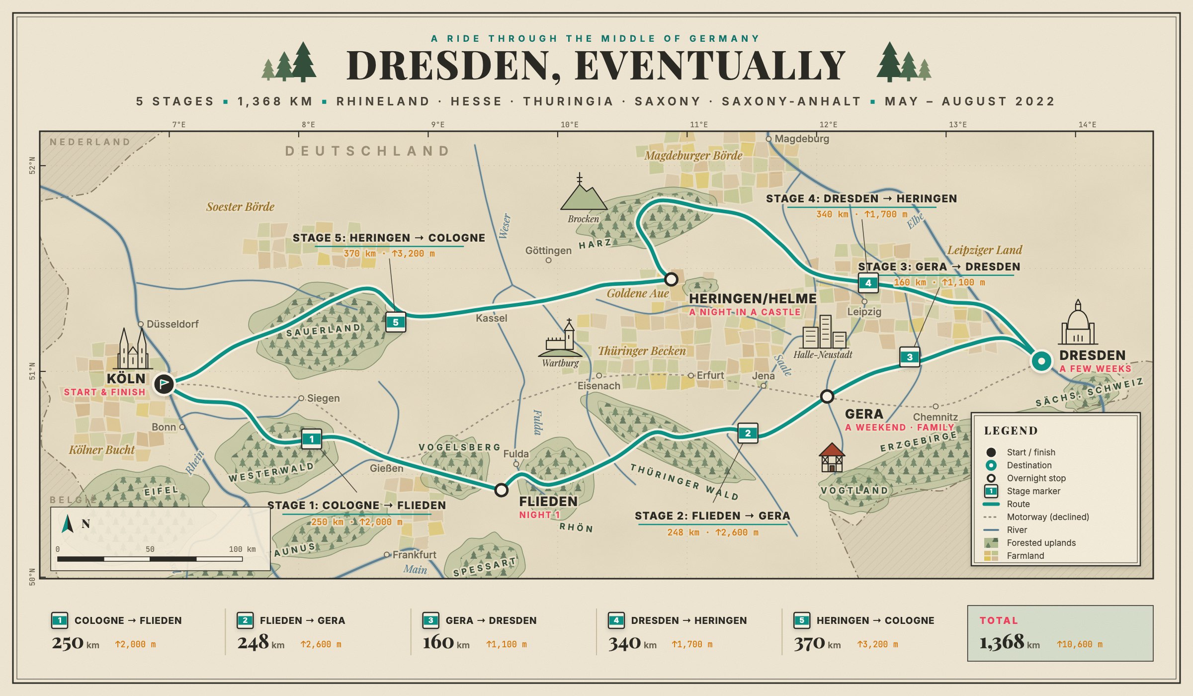 Master route map for Dresden, Eventually